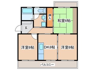 シンフォニアの物件間取画像